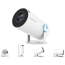 Mini Smart Android Portable Projector - 4K home theater Projector